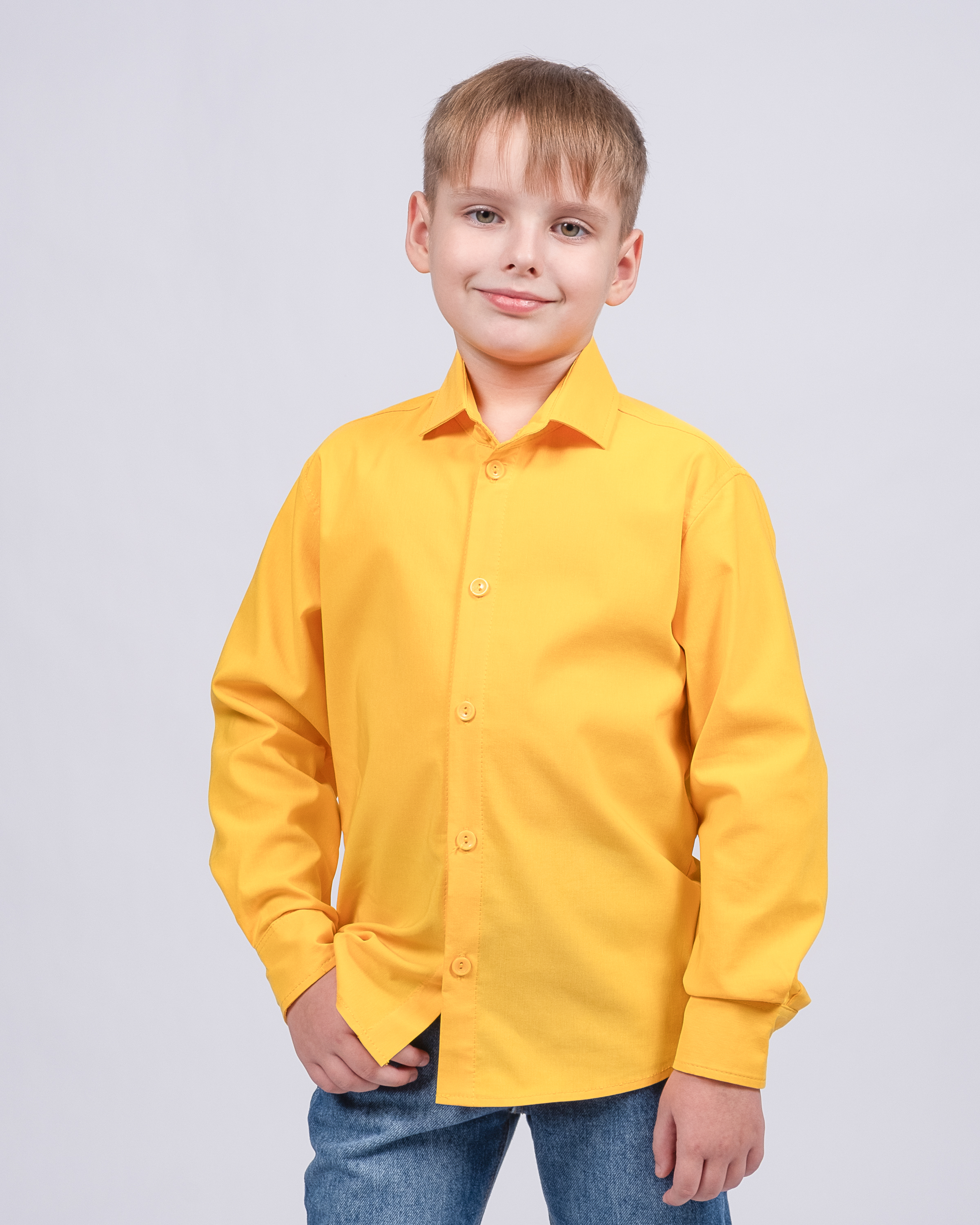 TMK 7410 Рубашка (цвет: Желтый 104 см) TMK 7410 Рубашка (цвет: Желтый 104 см)