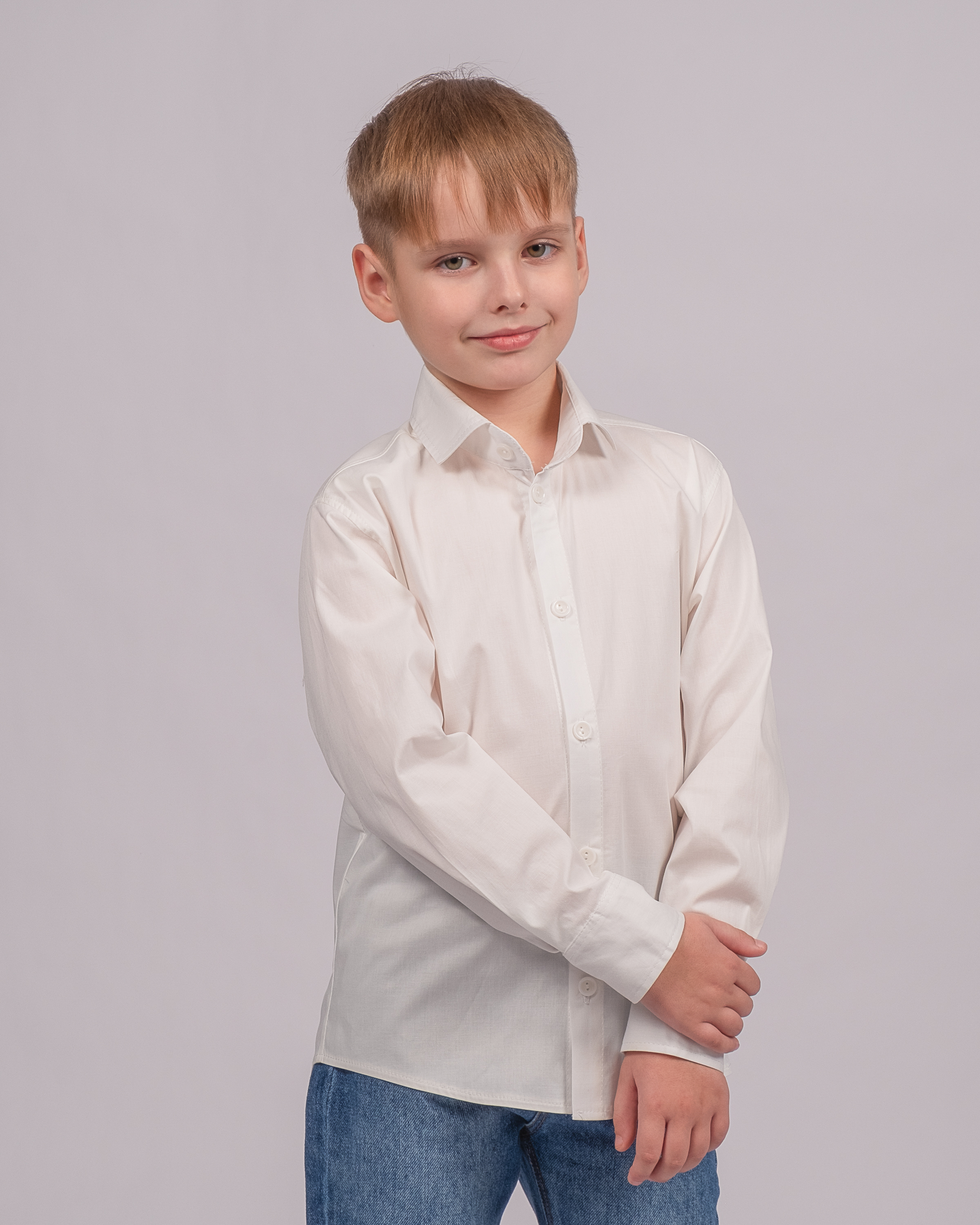 TMK 7410 Рубашка (цвет: Кремовый 104 см) TMK 7410 Рубашка (цвет: Кремовый 104 см)