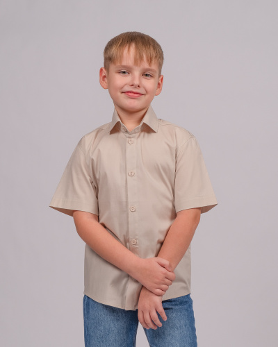 TMK 7411 Рубашка (цвет: Бежевый 116 см)