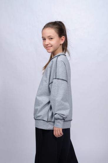 TMK 5000 Свитшот (цвет: Серый меланж 134 см)