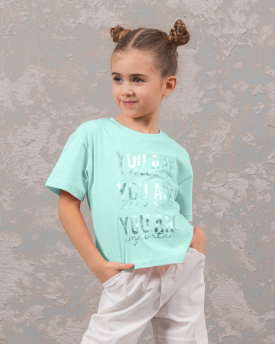 DMB KIDS 0336 Футболка (цвет: Ментоловый)